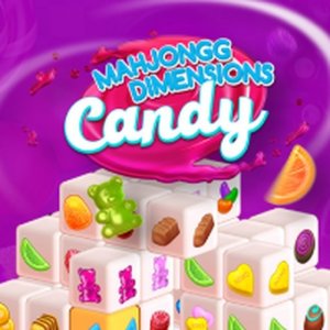 Mahjongg Dimensions Candy: 640 Seconds