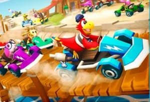 Farm Animal Kart Race