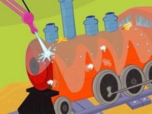Locomotive Care Cleaning Game
