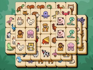 Critter Mahjong Solitaire Online Puzzle Game