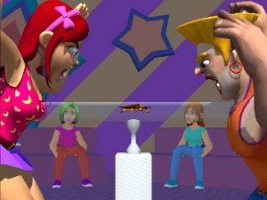 Blow Them Down Party Game Arcade Game