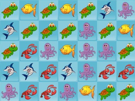 Sea Life Match 3 Puzzle