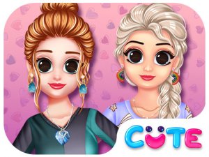 Princess Trendy T-shirt Dress Up Game Fashion Game