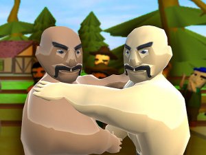 Oil Wrestling Online Arcade Game