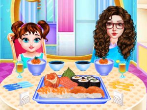 Baby Taylor Sushi Cooking Game - Kids Cooking Game