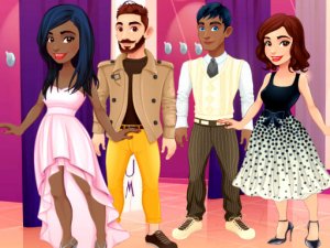 Valentines Day Couple Dress Up Game - Dress Up Game
