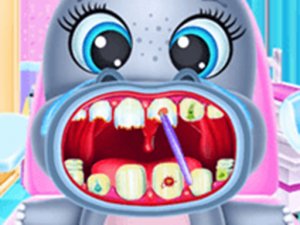 Baby Hippo Dental Care - Fun Surgery Game Online Kids Game