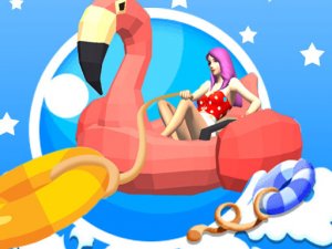 Bikini Surfing Rescue Online Arcade Game