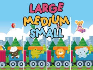 Large Medium Small Sorting Game for Kids Puzzle Game