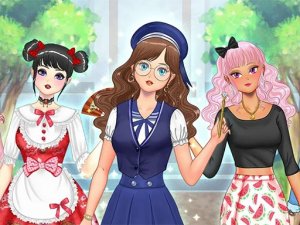 Kawaii High School Teacher Dress Up Online Dress Up Game