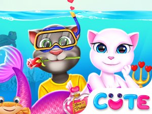 Angela Valentine Story Deep Water Online Puzzle Game