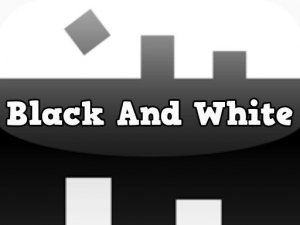 Black And Withe Jumping Game Arcade Game