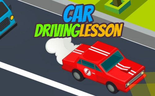 Car Driving Lesson: Isometric Arcade Challenge