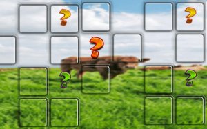 Cattle Memory Match Puzzle Game Online