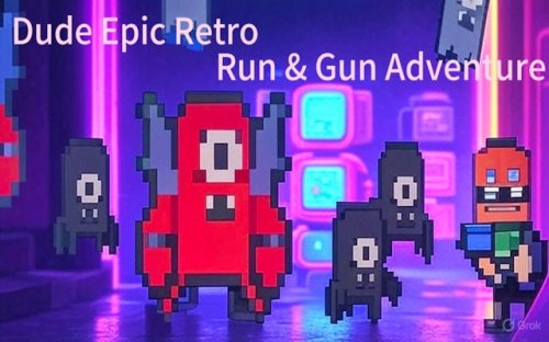 Retro Dude: Classic Run Adventure