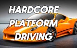 Hardcore Platform Driving Game