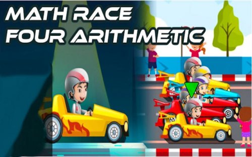 Math Race Four Arithmetic Pro: Car Racing Game