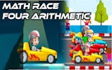Math Race Four Arithmetic Pro: Car Racing Game
