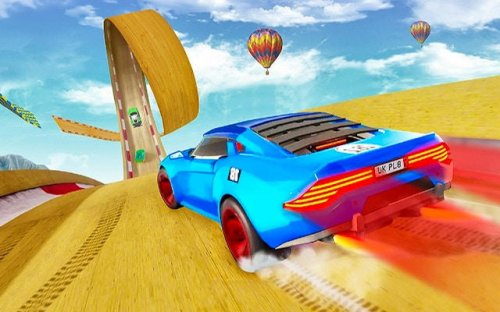 Mega Ramp Car Stunts Game