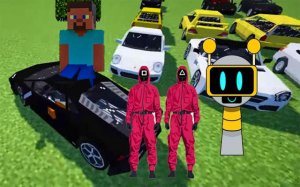 Squid Sprunki Drift Multiplayer Racing Game Online