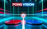 Pong Vision: Futuristic Arcade Ping Pong Game