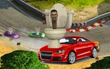 Skibidi Toilet Racing Multiplayer Game